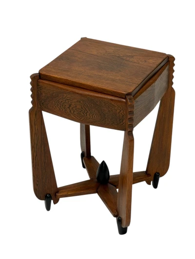 Art Deco Amsterdamse School Side Table by Architect Christiaan Bartels, 1920s